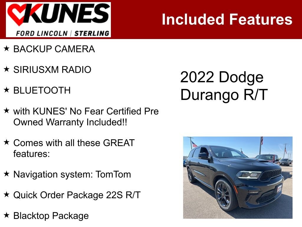 Used 2022 Dodge Durango R/T SUV