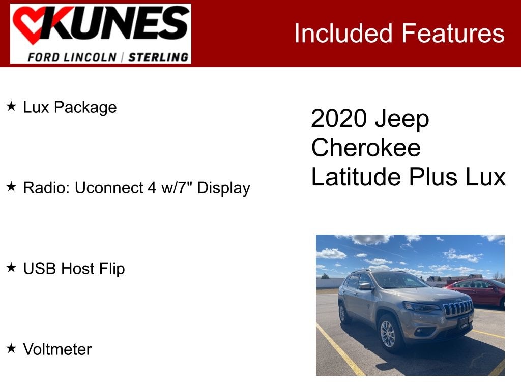 Used 2020 Jeep Cherokee SUV