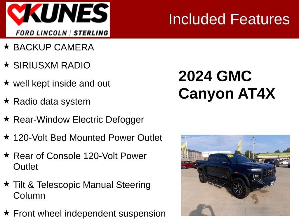 Used 2024 GMC Canyon AT4X Truck