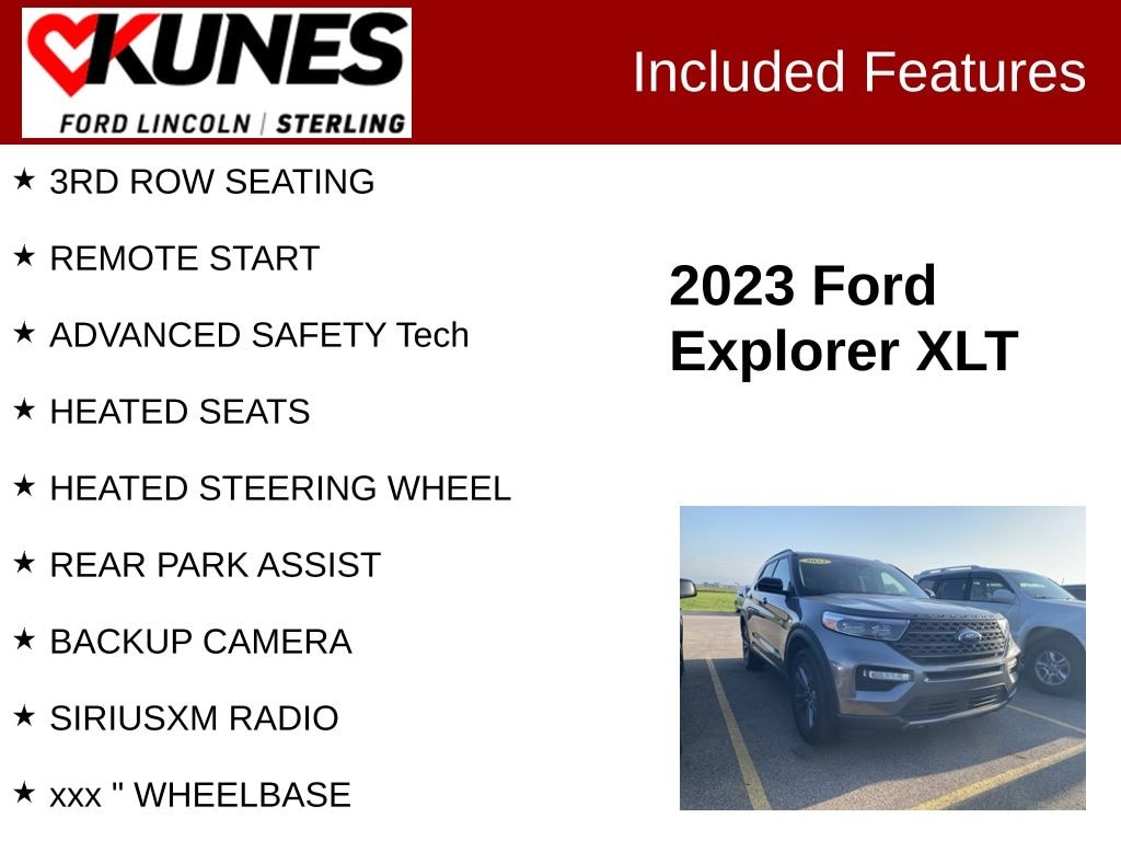 Used 2023 Ford Explorer XLT SUV