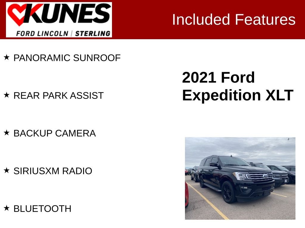 Certified 2021 Ford Expedition XLT SUV