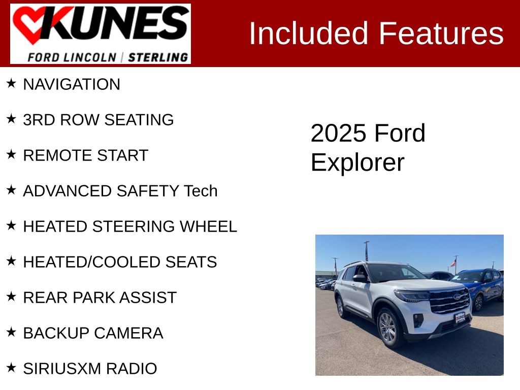 New 2025 Ford Explorer Active SUV