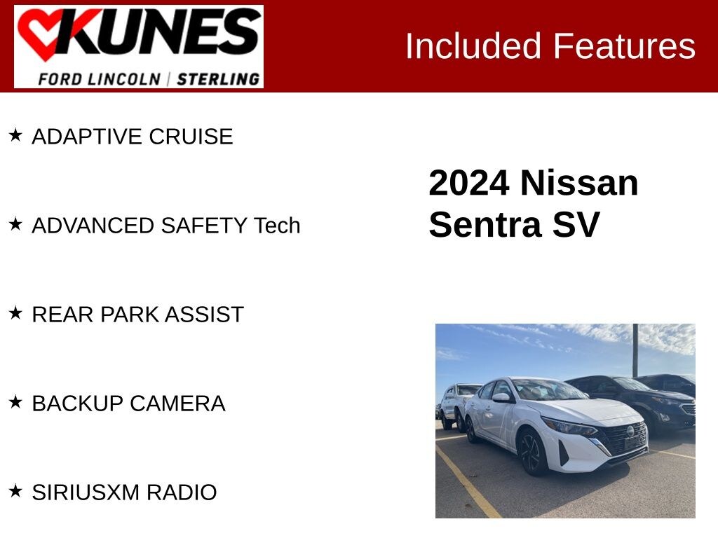Used 2024 Nissan Sentra SV Sedan