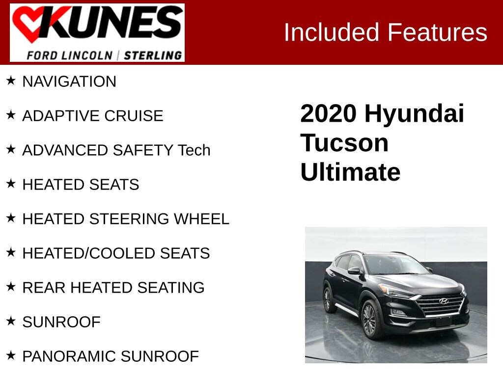 Certified 2020 Hyundai Tucson Ultimate SUV
