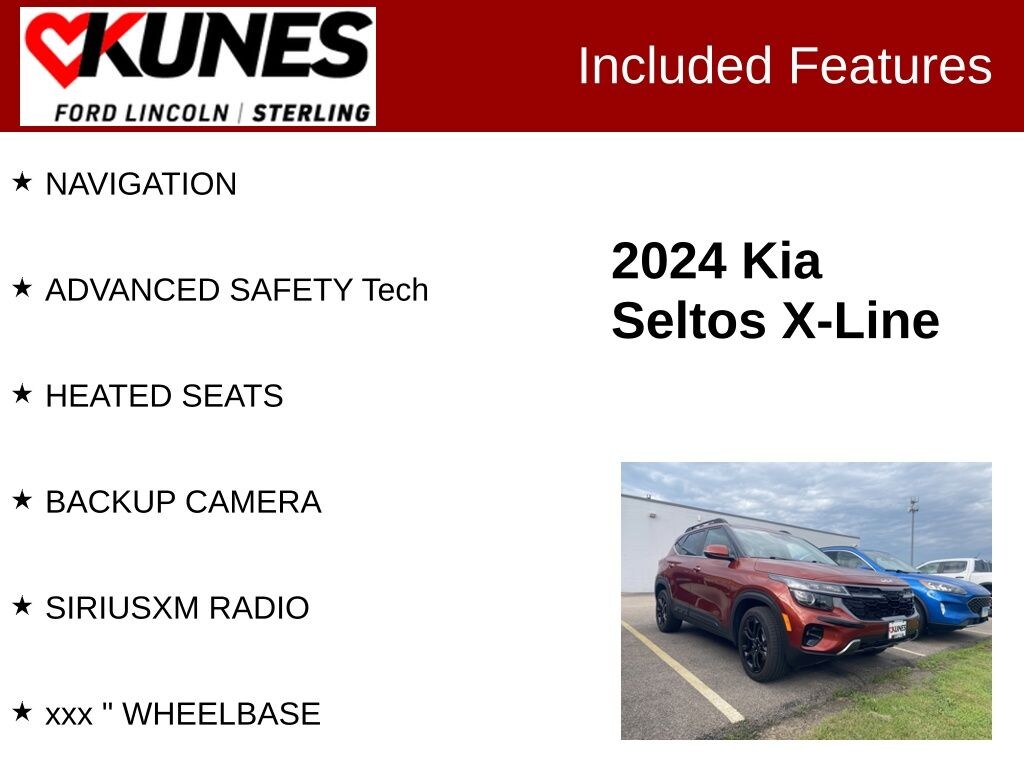 Used 2024 Kia Seltos X-Line SUV