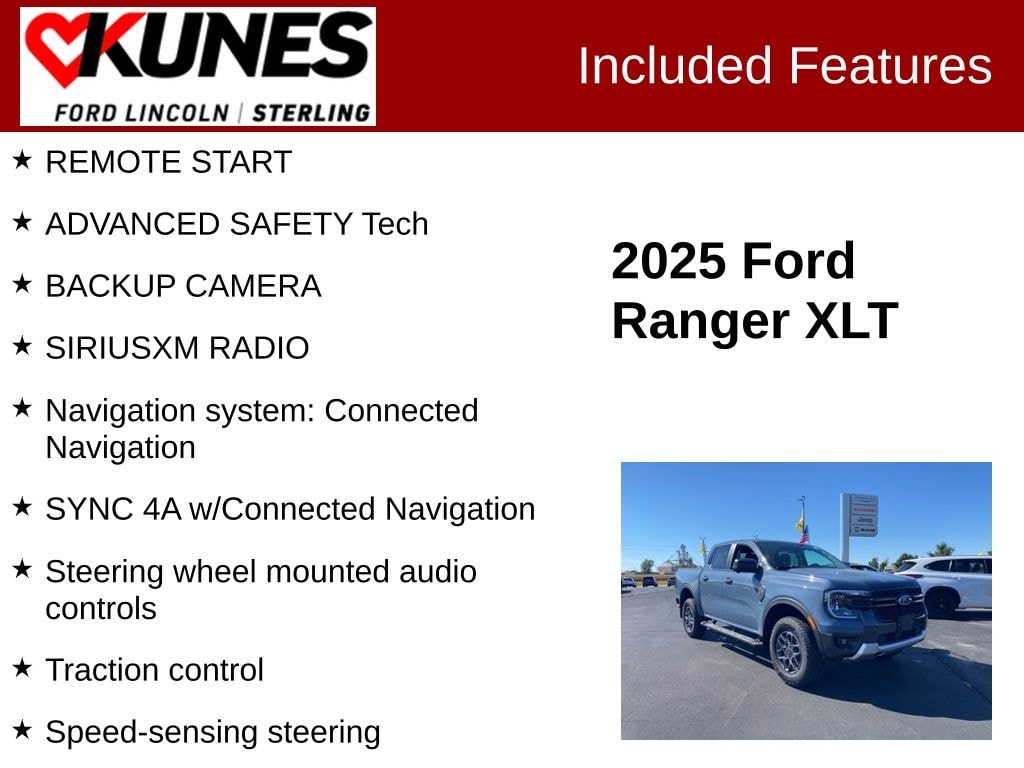 Used 2025 Ford Ranger XLT Truck