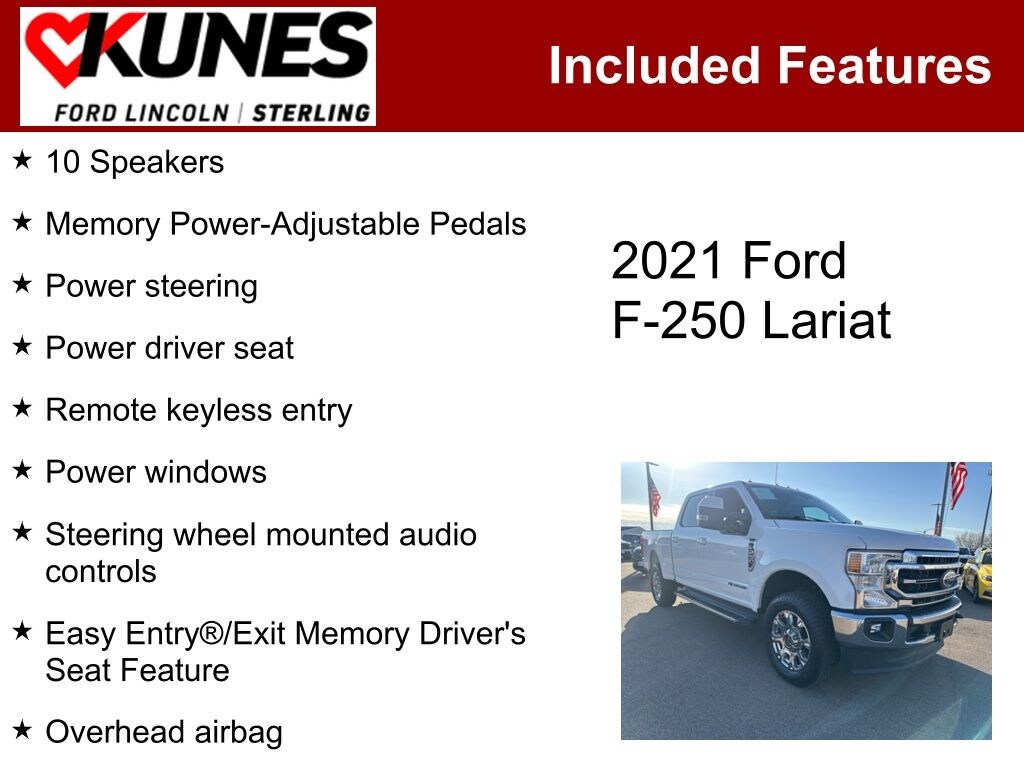 Used 2021 Ford F-250SD Lariat Truck