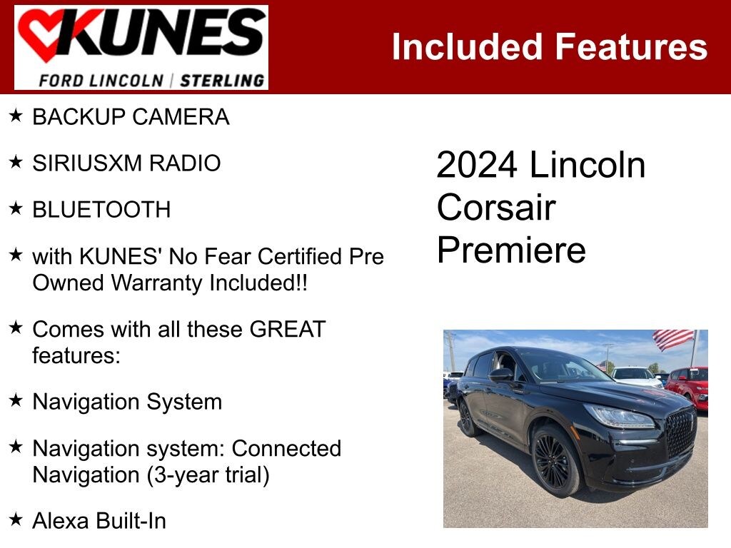 Used 2024 Lincoln Corsair Premiere SUV