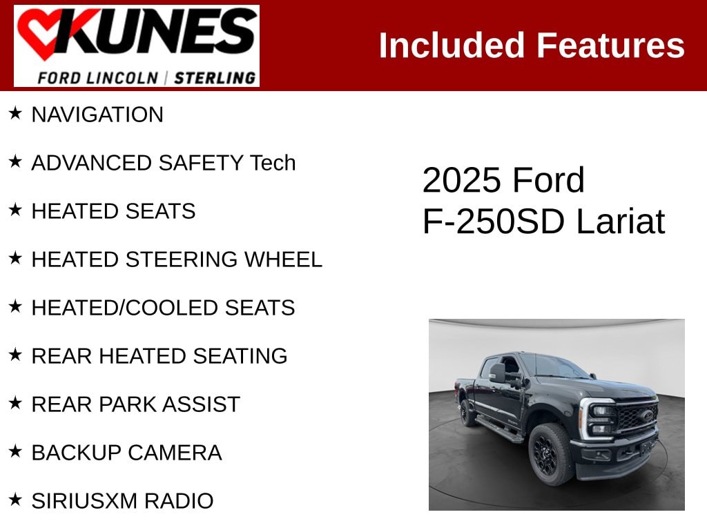 Certified 2025 Ford F-250SD Lariat Truck