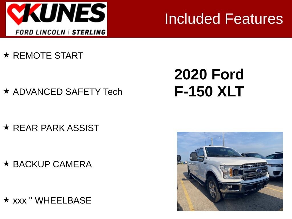 Used 2020 Ford F-150 XLT Truck