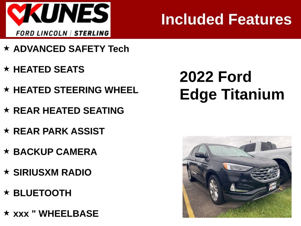 Used 2022 Ford Edge Titanium SUV