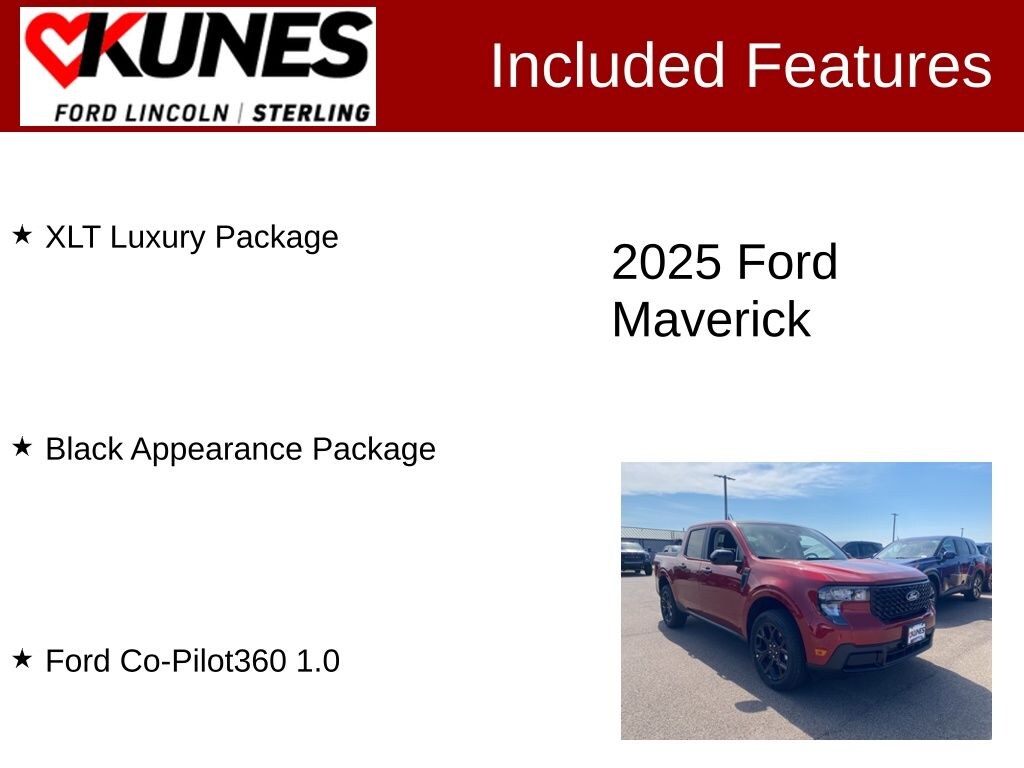 New 2025 Ford Maverick XLT Truck SuperCrew