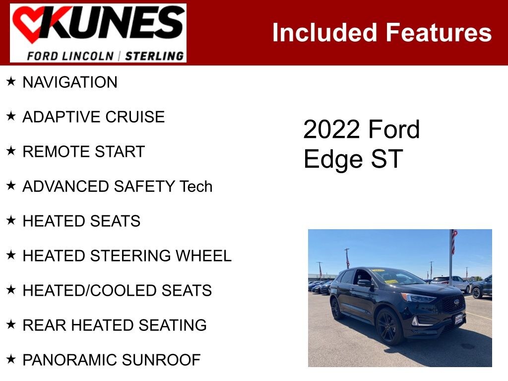 Used 2022 Ford Edge ST SUV