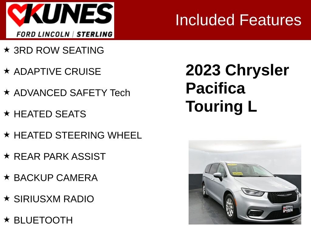 Used 2023 Chrysler Pacifica Touring L Minivan/Van