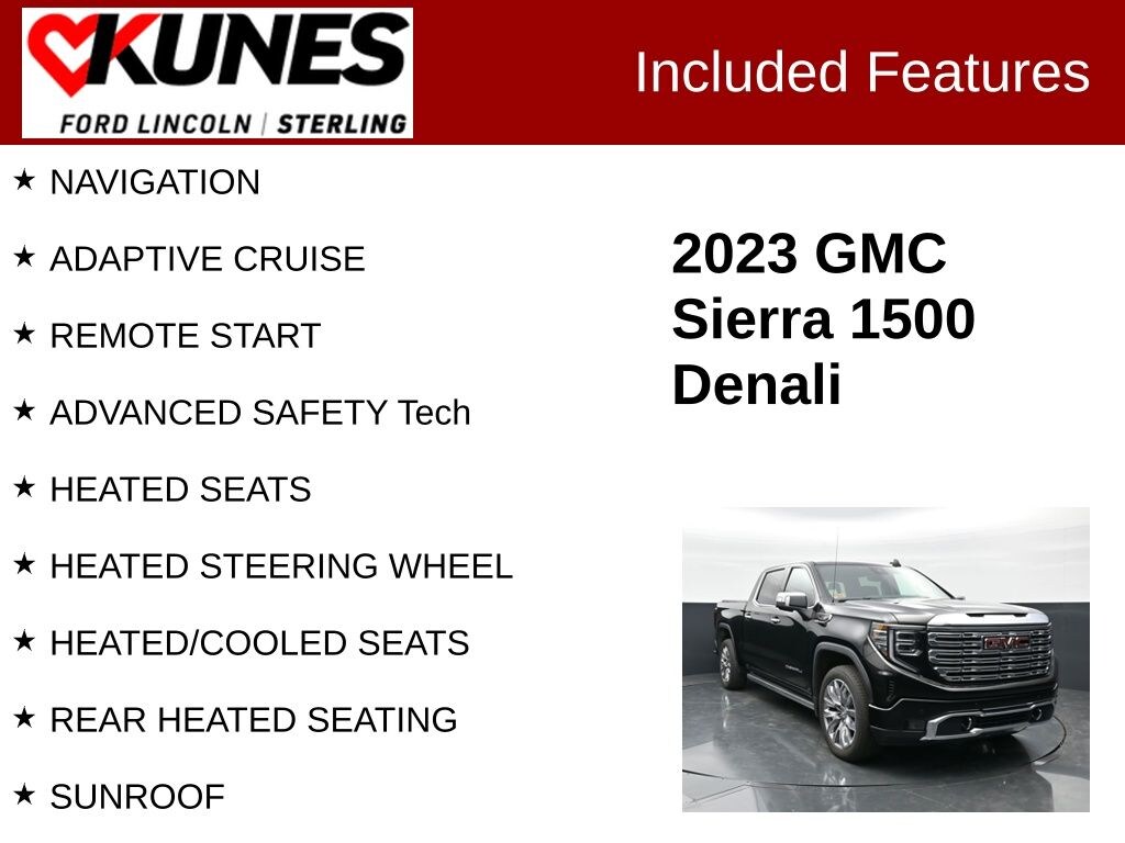 Used 2023 GMC Sierra 1500 Denali Truck