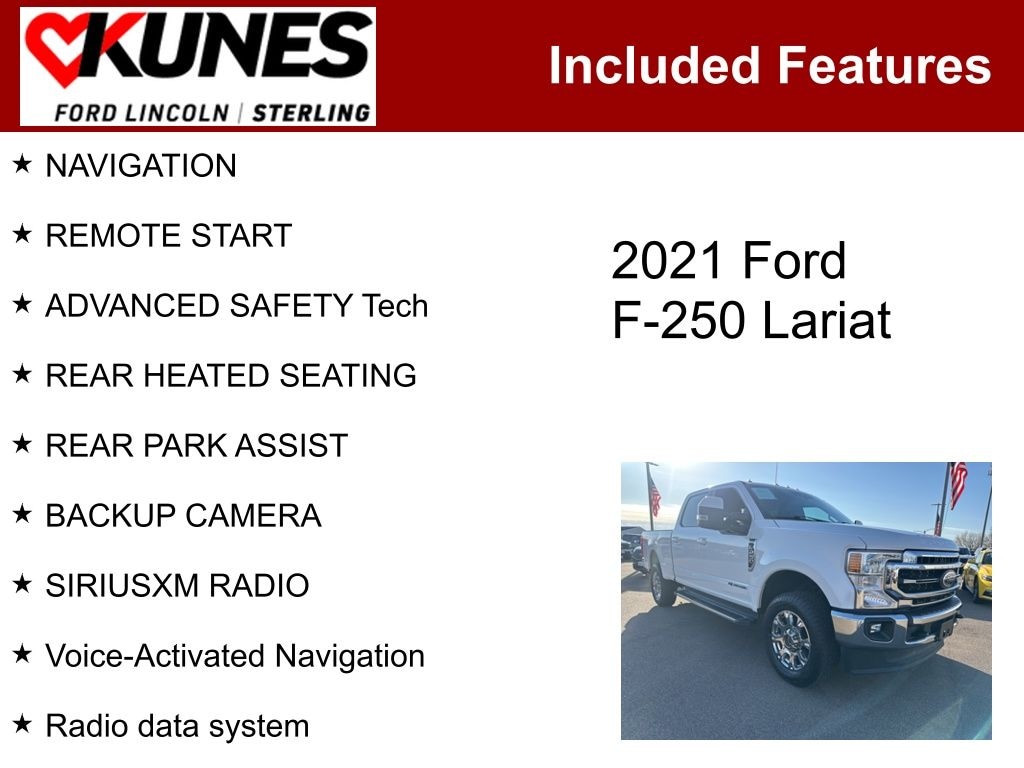 Used 2021 Ford F-250SD Lariat Truck