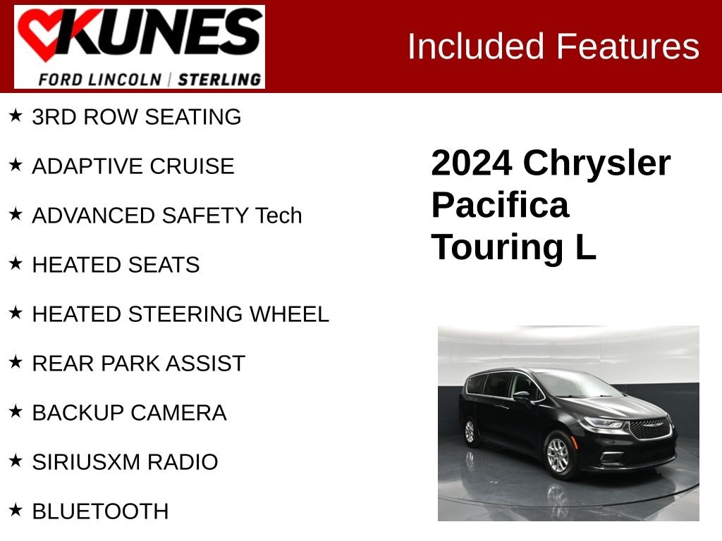 Used 2024 Chrysler Pacifica Touring L Minivan/Van