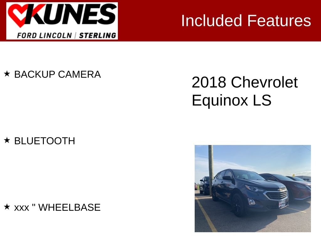 Used 2018 Chevrolet Equinox LS SUV