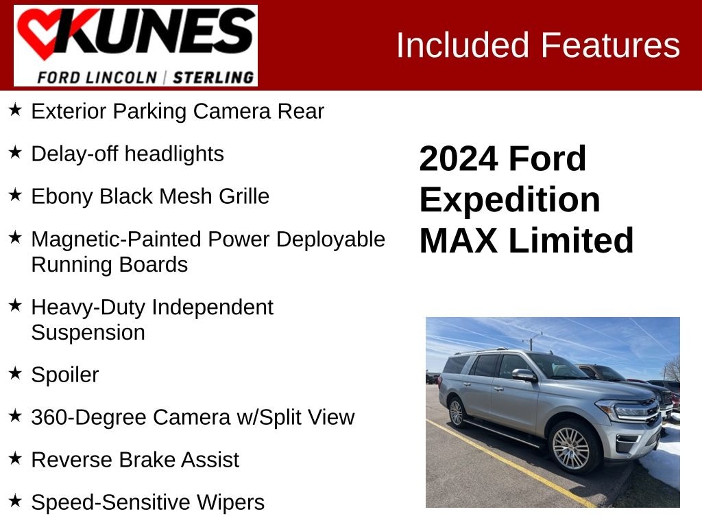 Used 2024 Ford Expedition Max Limited SUV