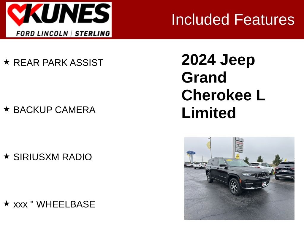 Used 2024 Jeep Grand Cherokee L Limited SUV