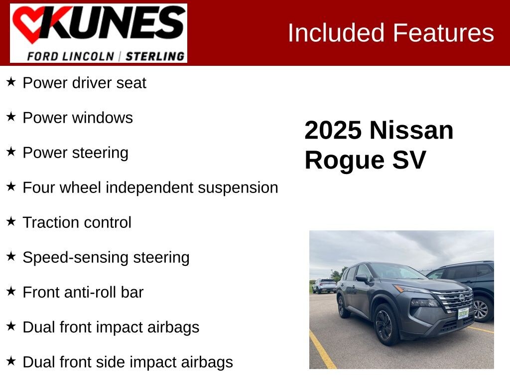 Used 2025 Nissan Rogue SV SUV