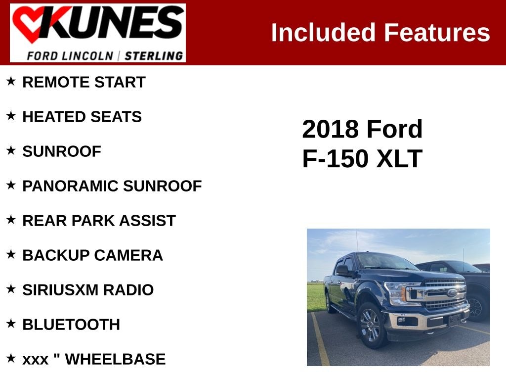 Used 2018 Ford F-150 XLT Truck