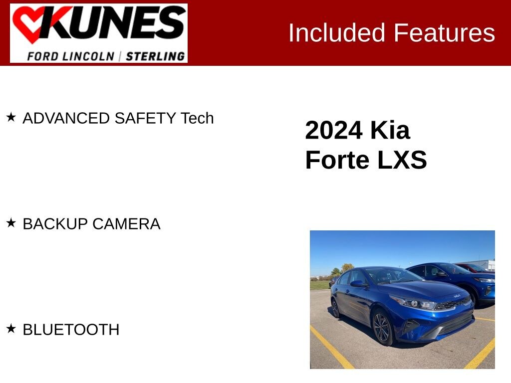 Used 2024 Kia Forte LXS Sedan
