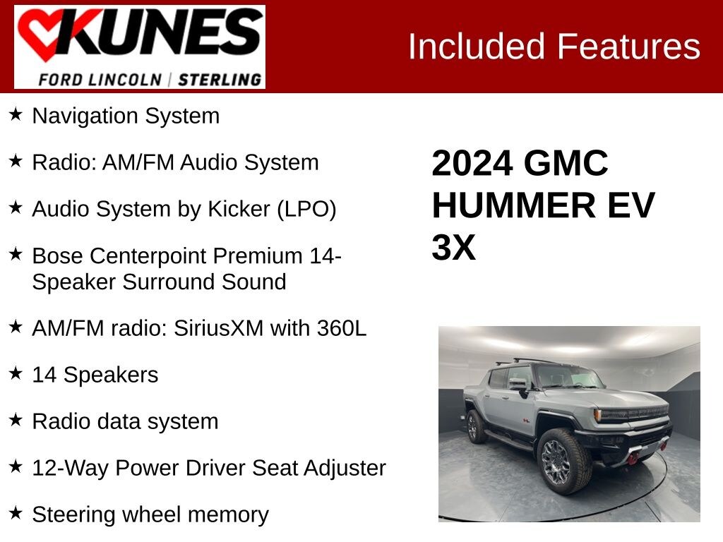 Used 2024 GMC Hummer EV Pickup 3X Truck