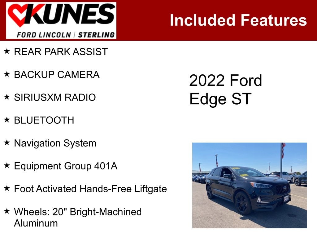Used 2022 Ford Edge ST SUV