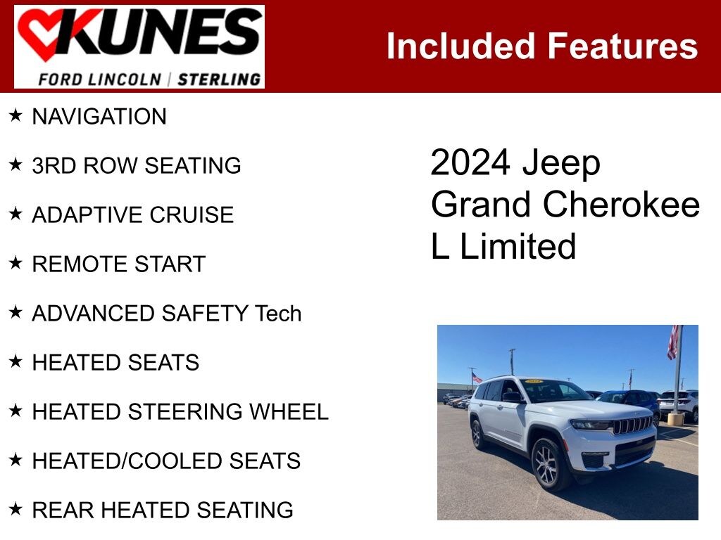 Used 2024 Jeep Grand Cherokee L Limited SUV