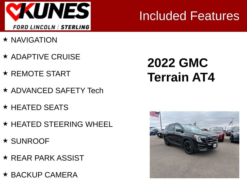 Used 2022 GMC Terrain AT4 SUV