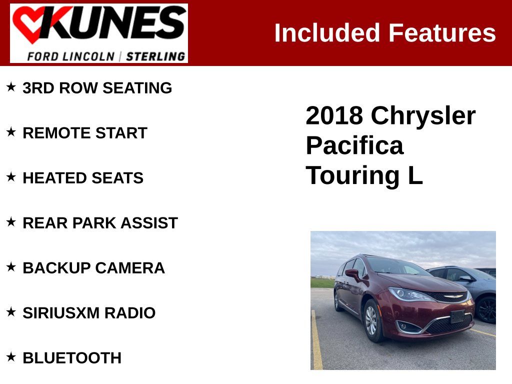 Used 2018 Chrysler Pacifica Touring L Minivan/Van