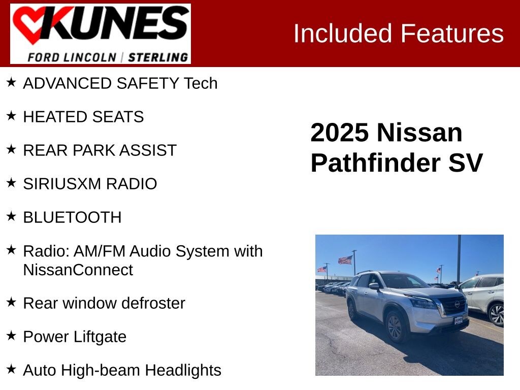 Used 2025 Nissan Pathfinder SV SUV