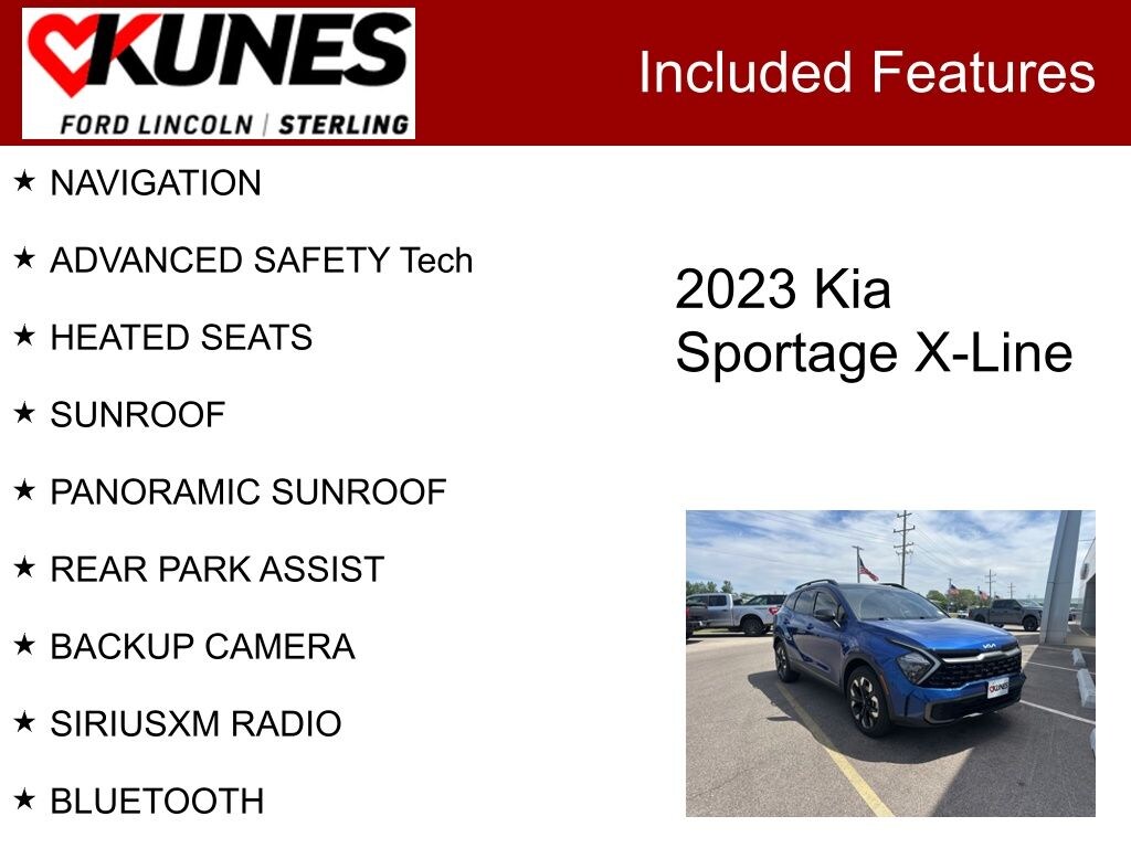 Used 2023 Kia Sportage X-Line SUV