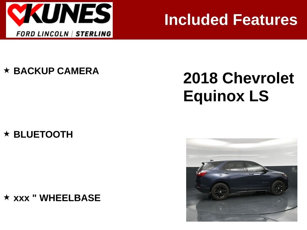 Used 2018 Chevrolet Equinox LS SUV