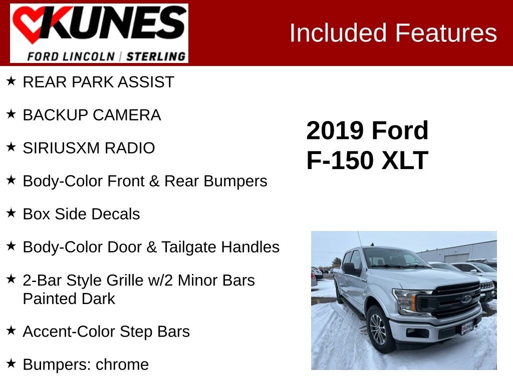 Used 2019 Ford F-150 XLT Truck
