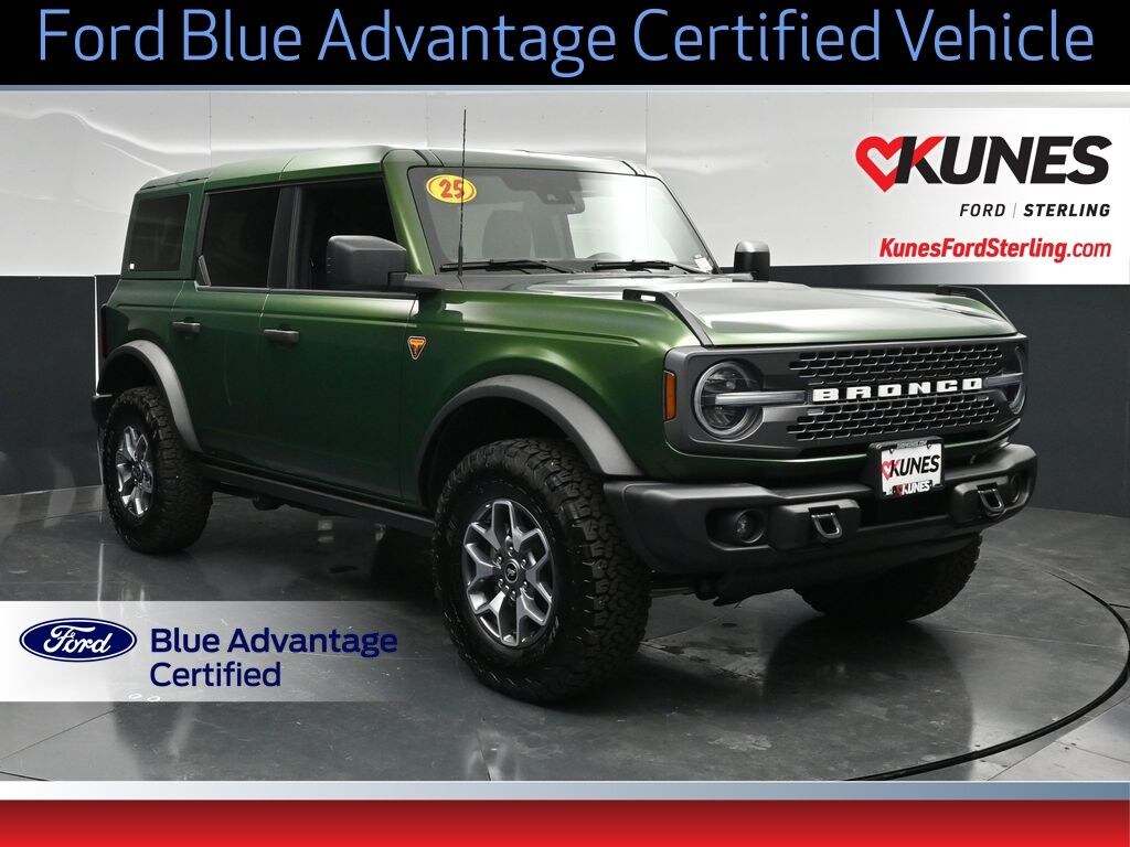 Certified 2025 Ford Bronco Badlands SUV