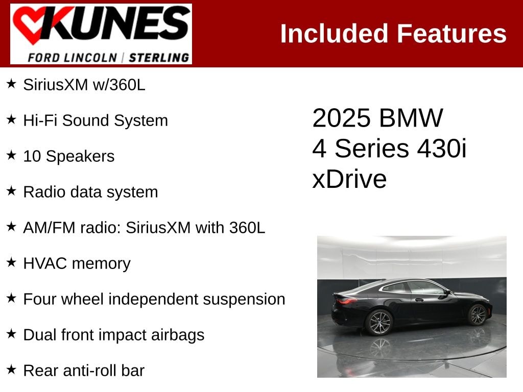 Certified 2025 BMW 4 Series 430i xDrive Coupe