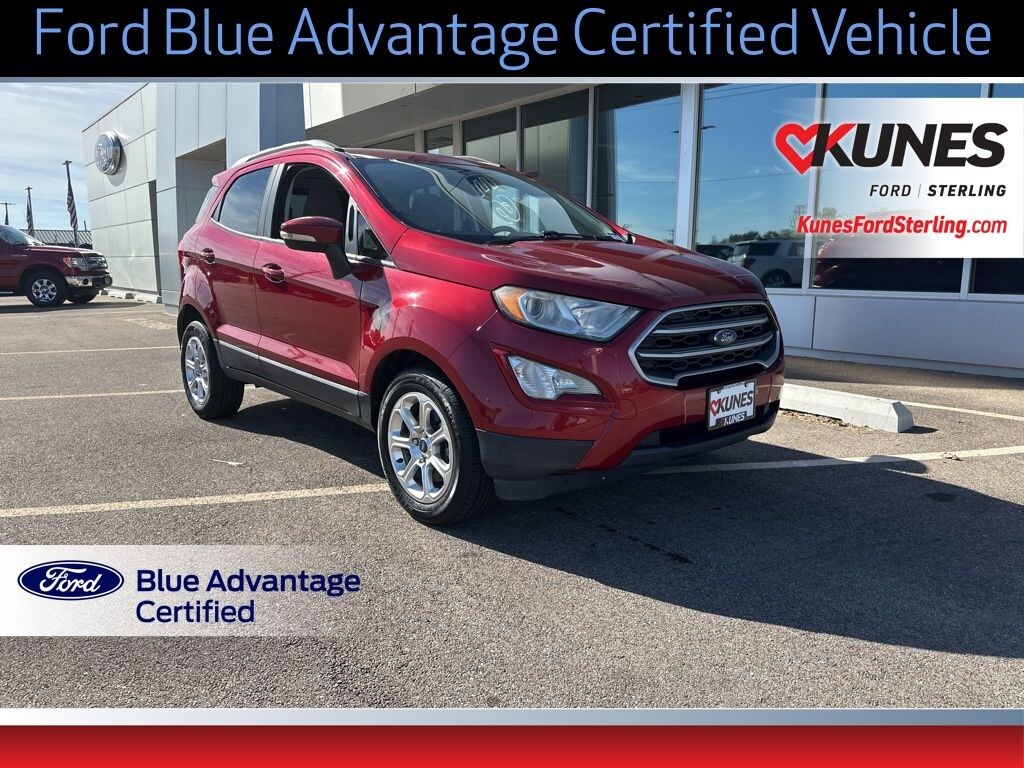 Certified 2020 Ford EcoSport SE SUV