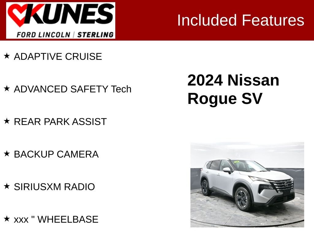 Certified 2024 Nissan Rogue SV SUV
