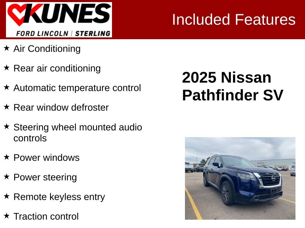 Used 2025 Nissan Pathfinder SV SUV