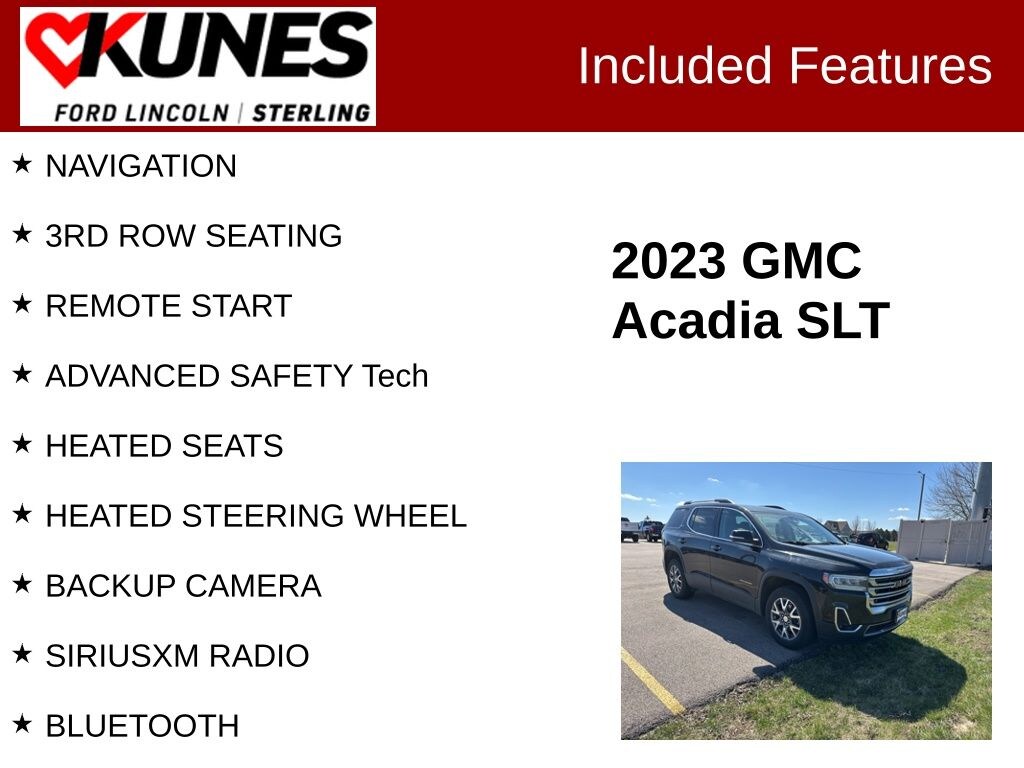 Used 2023 GMC Acadia SLT SUV