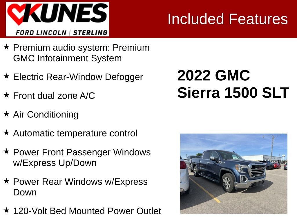 Used 2022 GMC Sierra 1500 Limited SLT Truck