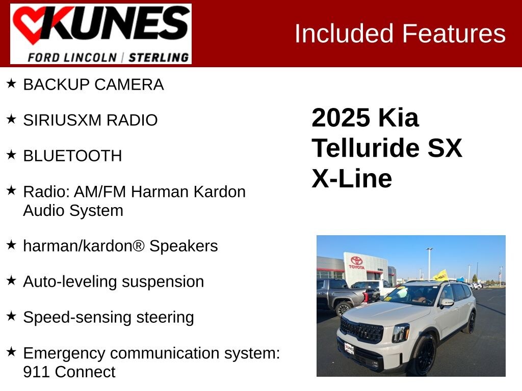 Used 2025 Kia Telluride SX X-Line SUV