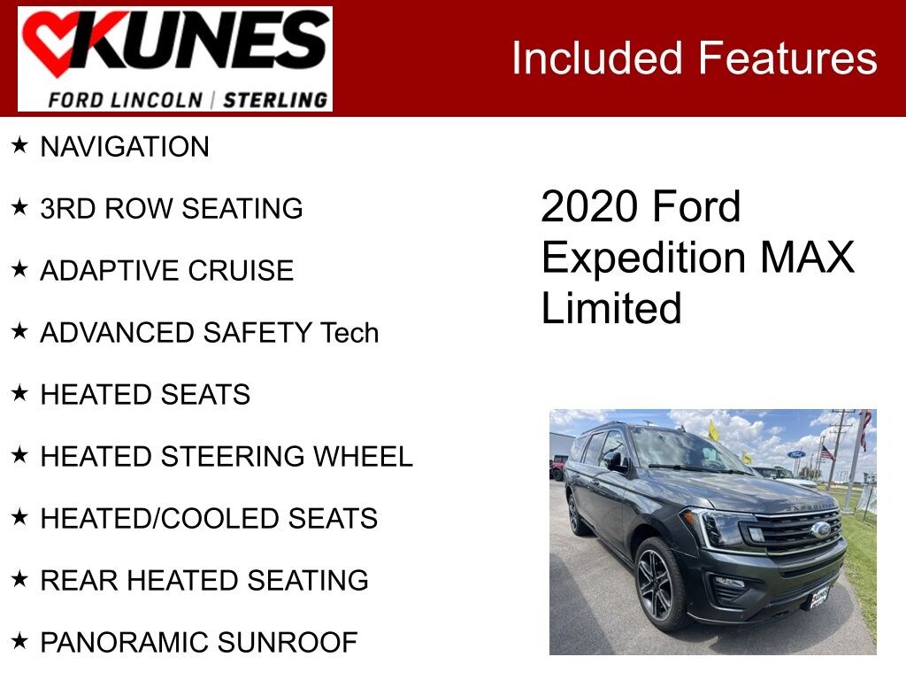 Used 2020 Ford Expedition Max Limited SUV