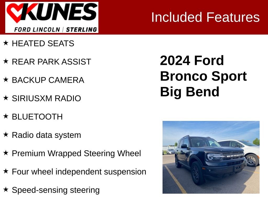 Used 2024 Ford Bronco Sport Big Bend SUV