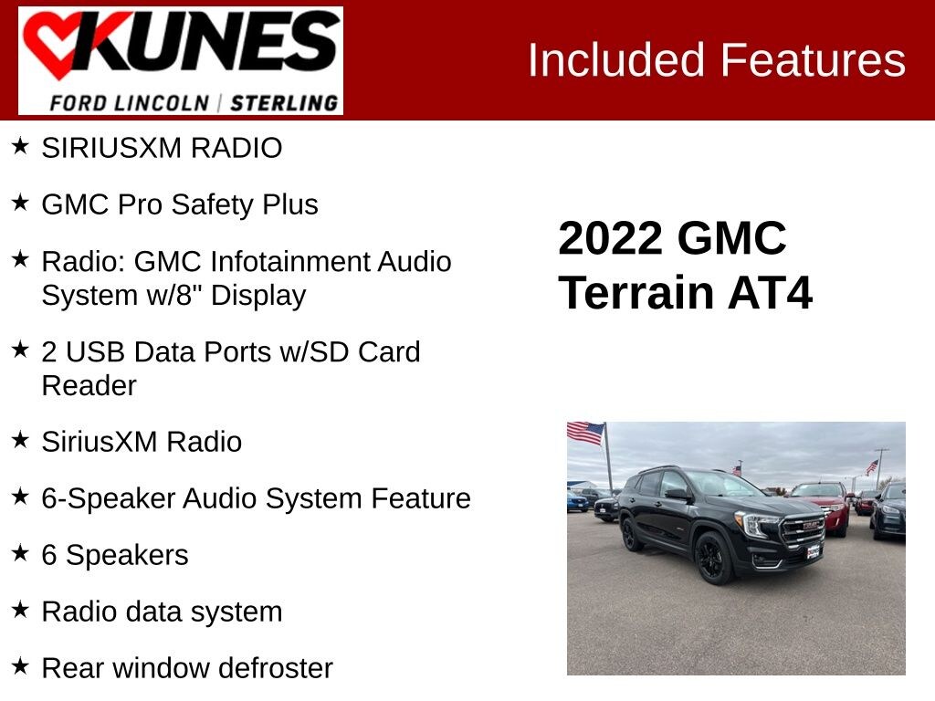 Used 2022 GMC Terrain AT4 SUV