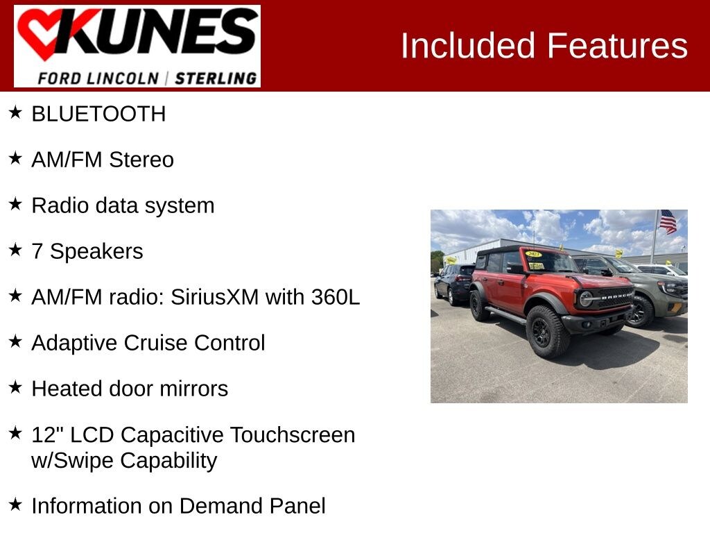 Used 2023 Ford Bronco SUV
