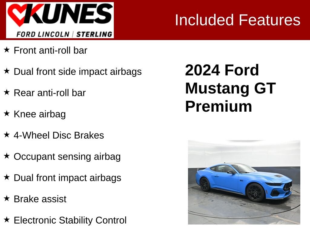 Used 2024 Ford Mustang GT Premium Coupe
