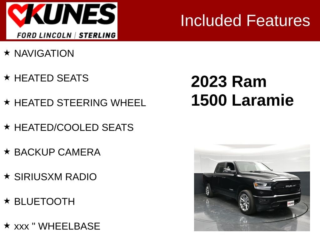 Used 2023 Ram 1500 Laramie Truck